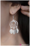 Paparazzi "Fair FEATHER Friend" earring Paparazzi Jewelry