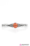 Paparazzi "Fairytale Fashion - Orange" bracelet Paparazzi Jewelry