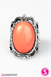 Paparazzi "Fairytales Do Come True" Orange Ring Paparazzi Jewelry
