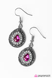 Paparazzi "Falling In LOUVRE With You" Pink Earrings Paparazzi Jewelry