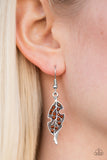 Paparazzi "FALL-ow The Leader" Brown Earrings Paparazzi Jewelry