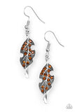 Paparazzi "FALL-ow The Leader" Brown Earrings Paparazzi Jewelry