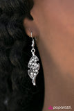 Paparazzi "FALL-ow The Leader" White Earrings Paparazzi Jewelry