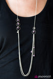 Paparazzi "Fancy Fanciful" Purple Necklace & Earring Set Paparazzi Jewelry