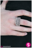 Paparazzi "Fancy Pants" White Ring Paparazzi Jewelry