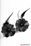 Paparazzi "Fantastically Fabulous" Black Hair Clip Paparazzi Jewelry