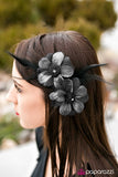 Paparazzi "Fantastically Fabulous" Black Hair Clip Paparazzi Jewelry