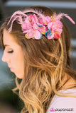 Paparazzi "Fantastically Fabulous" Pink Hair Clip Paparazzi Jewelry