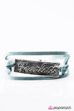 Paparazzi "Fearless" Blue Bracelet Paparazzi Jewelry