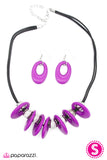 Paparazzi "Fearless Fascination" Necklace & Earring Set Paparazzi Jewelry