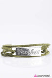 Paparazzi "Fearless" Green Bracelet Paparazzi Jewelry