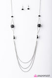 Paparazzi "Feelin Festive - Black" necklace Paparazzi Jewelry