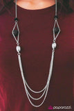 Paparazzi "Feelin Festive - Black" necklace Paparazzi Jewelry