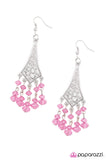 Paparazzi "Feeling Flirty" Pink Earrings Paparazzi Jewelry