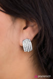 Paparazzi "Feeling Frosty" White Earrings Paparazzi Jewelry