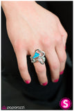 Paparazzi "Feeling The Love" Blue Ring Paparazzi Jewelry