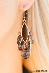 Paparazzi "Feeling Zen" earring Paparazzi Jewelry