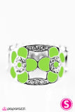 Paparazzi "Feels Like Spring" Green Ring Paparazzi Jewelry