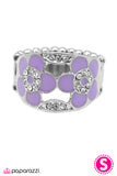 Paparazzi "Feels Like Spring" Purple Ring Paparazzi Jewelry