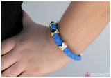 Paparazzi "Feng Shui - Blue" bracelet Paparazzi Jewelry