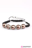 Paparazzi "Festival of Lights - Brown" bracelet Paparazzi Jewelry