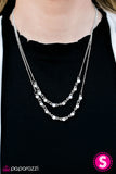 Paparazzi "FIERCEST Of Them All - White" necklace Paparazzi Jewelry