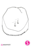 Paparazzi "Figaro - Silver" necklace Paparazzi Jewelry