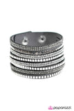 Paparazzi "Fight Night" Silver Wrap Bracelet Paparazzi Jewelry