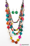 Paparazzi "Fiji Flair - Multi" Necklace & Earring Set Paparazzi Jewelry