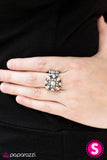 Paparazzi "Fiji Flowers - Brown" ring Paparazzi Jewelry