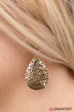 Paparazzi "FILIGREE Me In!" earring Paparazzi Jewelry