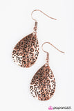Paparazzi "FILIGREE Me In! - Copper" earring Paparazzi Jewelry