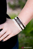 Paparazzi "Finding Hope - Brown" bracelet Paparazzi Jewelry