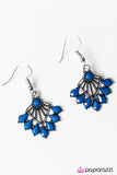 Paparazzi "Find Me Under The Palms - Blue" earring Paparazzi Jewelry