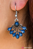 Paparazzi "Find Me Under The Palms - Blue" earring Paparazzi Jewelry