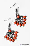 Paparazzi "Find Me Under The Palms - Orange" earring Paparazzi Jewelry