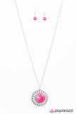 Paparazzi "Find Your Wild" Pink Necklace & Earring Set Paparazzi Jewelry