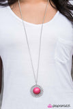 Paparazzi "Find Your Wild" Pink Necklace & Earring Set Paparazzi Jewelry
