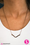 Paparazzi "Find Your Wings" Copper Necklace & Earrings Set Paparazzi Jewelry