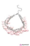 Paparazzi "Fine Dining - Pink" bracelet Paparazzi Jewelry