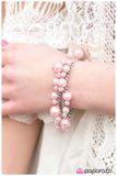 Paparazzi "Fine Dining - Pink" bracelet Paparazzi Jewelry