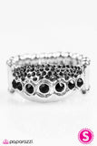 Paparazzi "Finest Moment" Black Ring Paparazzi Jewelry