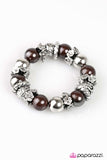 Paparazzi "Fire and Brimstone - Brown" bracelet Paparazzi Jewelry