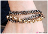 Paparazzi "Fire Away" Copper Bracelet Paparazzi Jewelry