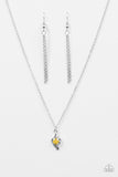 Paparazzi "Firebird - Yellow" necklace Paparazzi Jewelry