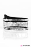 Paparazzi "First Class Shimmer" Black 029XX Wrap Bracelet Paparazzi Jewelry