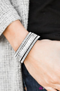 Paparazzi "First Class Shimmer" Black 029XX Wrap Bracelet Paparazzi Jewelry