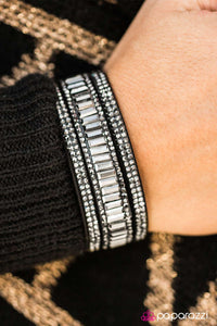 Paparazzi "First Class Shimmer" Black 063XX Wrap Bracelet Paparazzi Jewelry