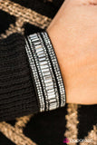 Paparazzi "First Class Shimmer" Black 063XX Wrap Bracelet Paparazzi Jewelry