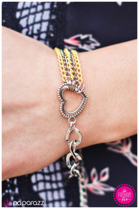 Paparazzi "First Date" Yellow Bracelet Paparazzi Jewelry